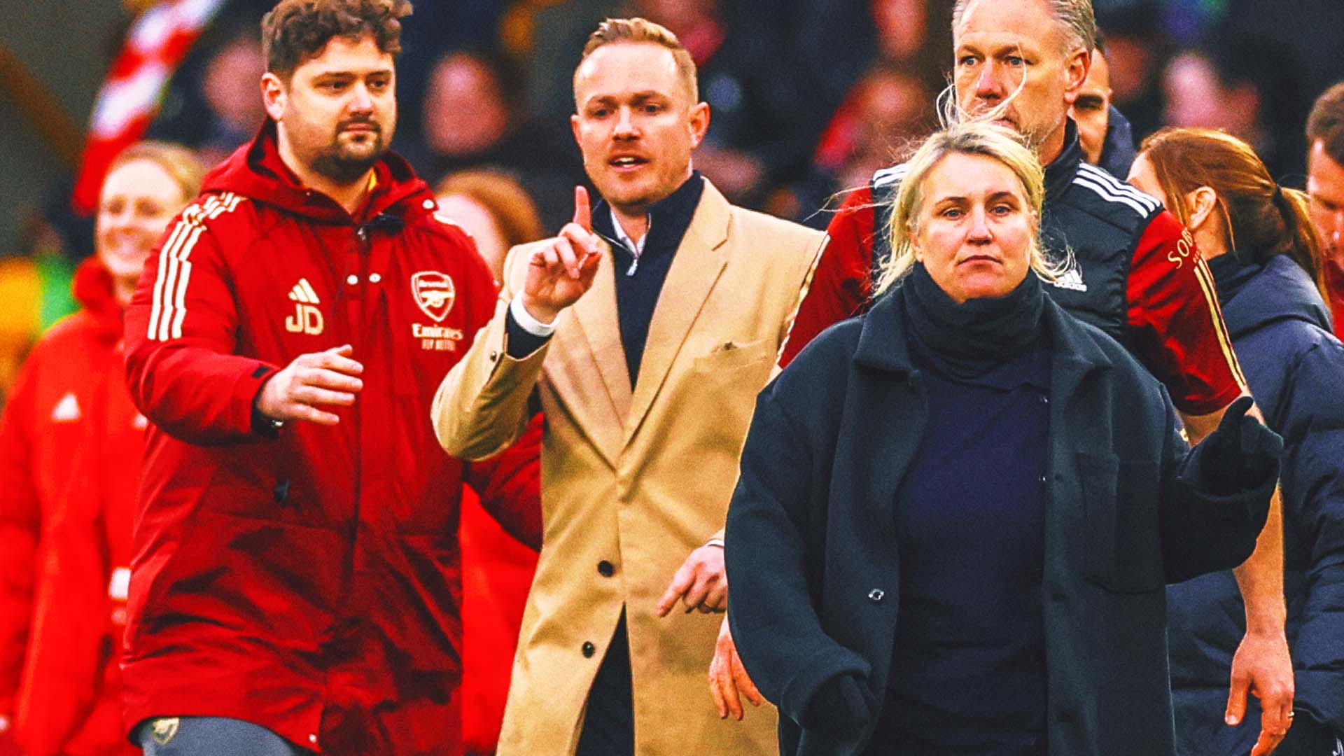 Chelsea’s Emma Hayes slams ‘male aggression’ after clash with Arsenal coach