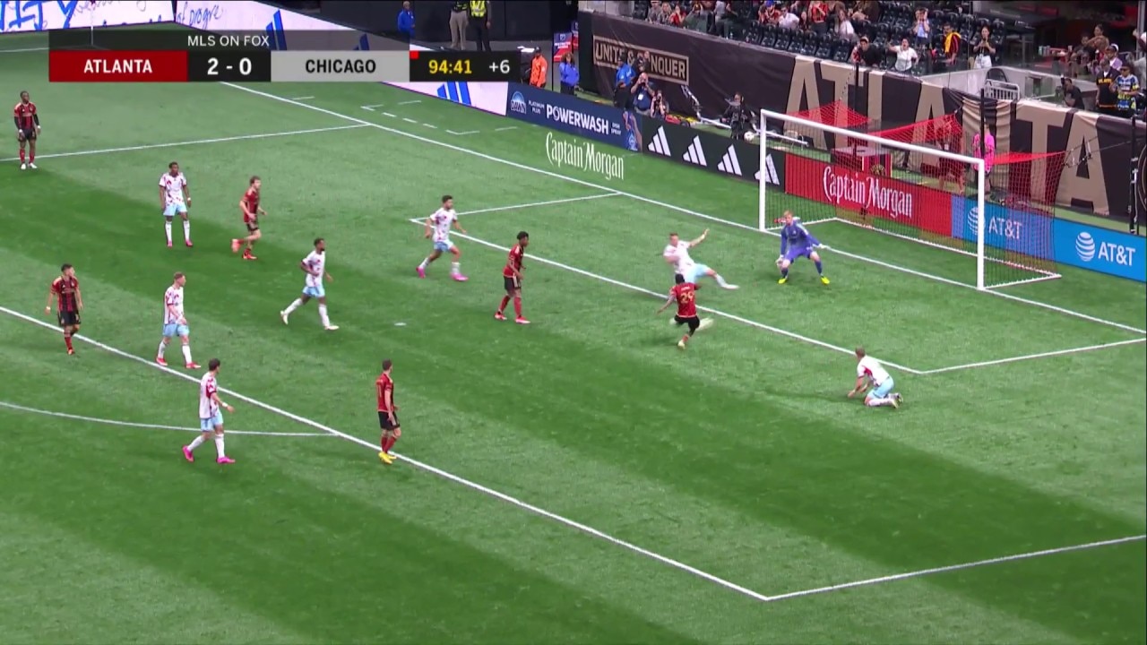 Jamal Thiare finds the back of the net to put a bow on Atlanta United FC’s 3-0 win over Chicago Fire FC