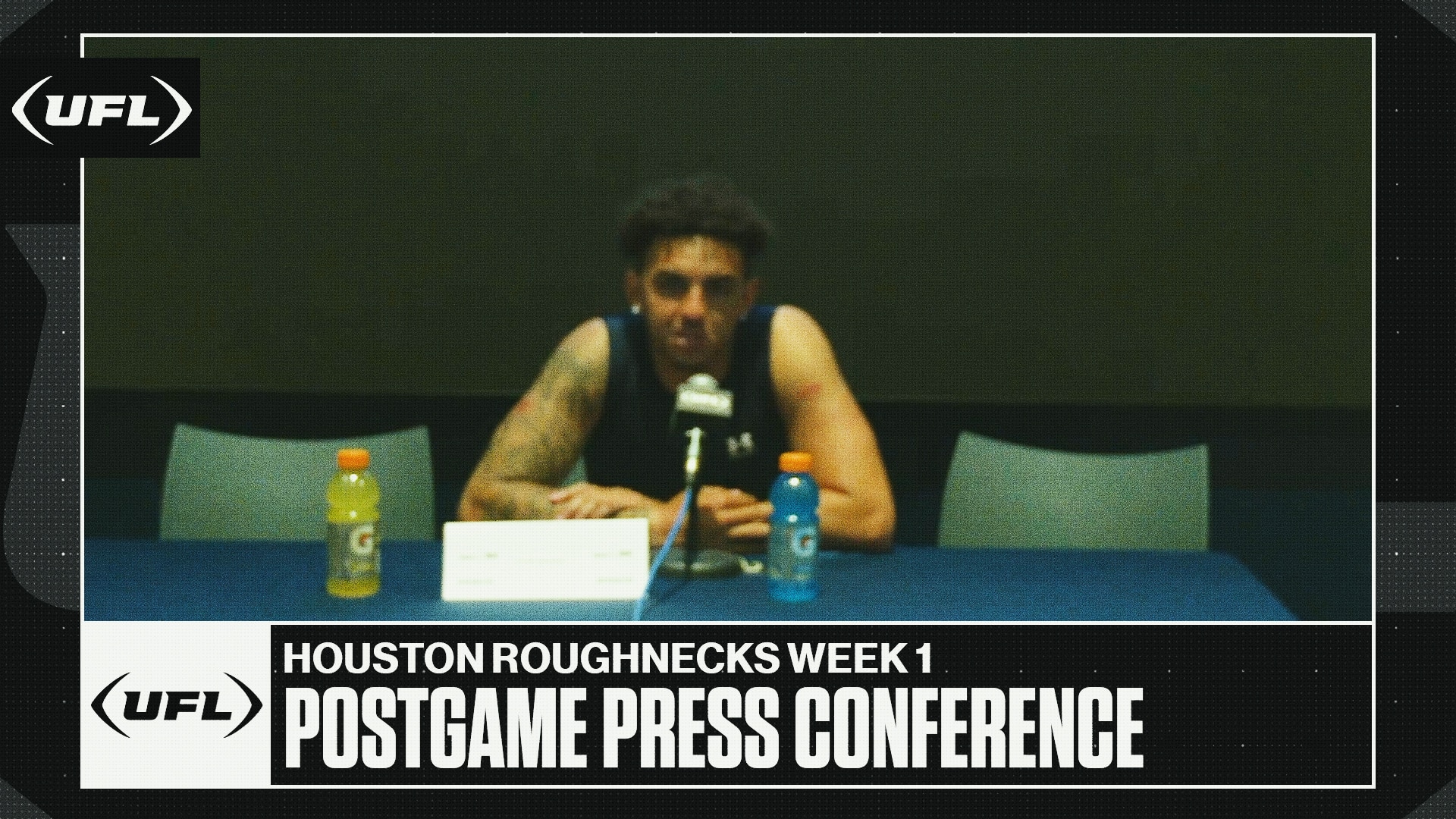 Houston Roughnecks Week 1 postgame press conference | United Football League