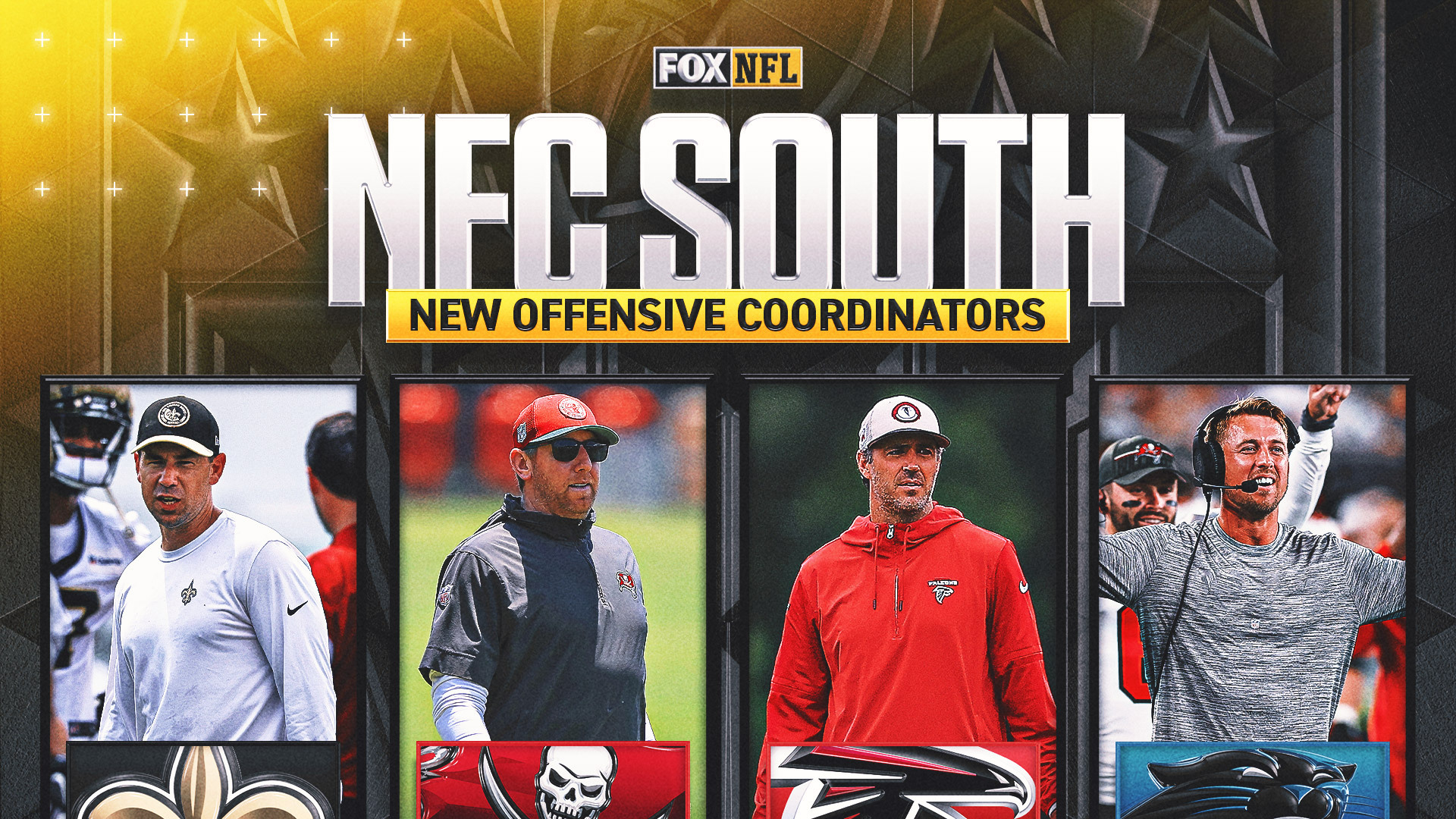 NFC South could hinge on four young OCs and which offense clicks best