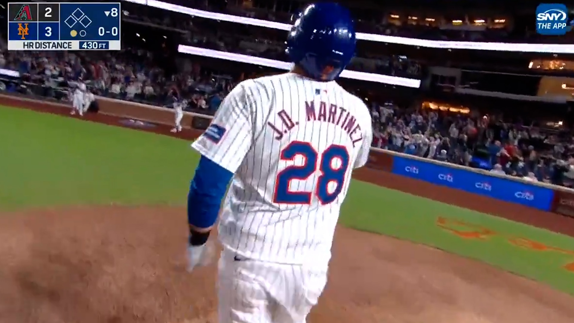 J.D. Martinez BLASTS go-ahead homer to seal Mets’ 3-2 victory over Diamondbacks