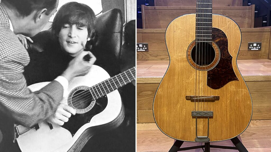 John Lennon’s Lost Help! Guitar Auctioned For A Whopping $2,857,000