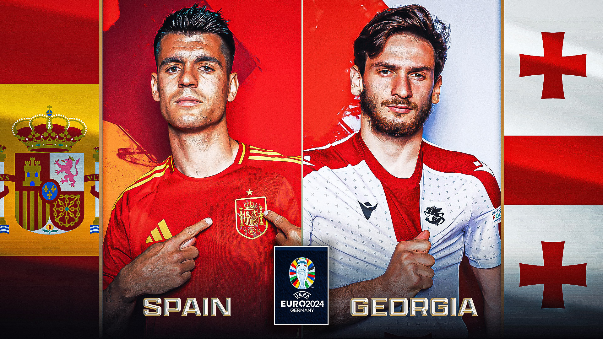 Spain vs. Georgia live updates: Spain leads 2-1 in second half