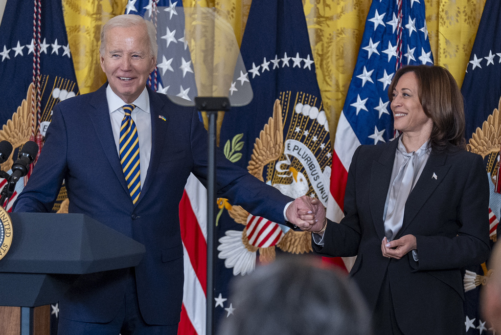 WATCH: Kamala Introduces Biden, ‘The Vice – The President’