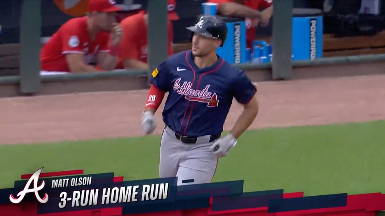 Matt Olson crushes his second home run, increases Braves’ lead over Reds