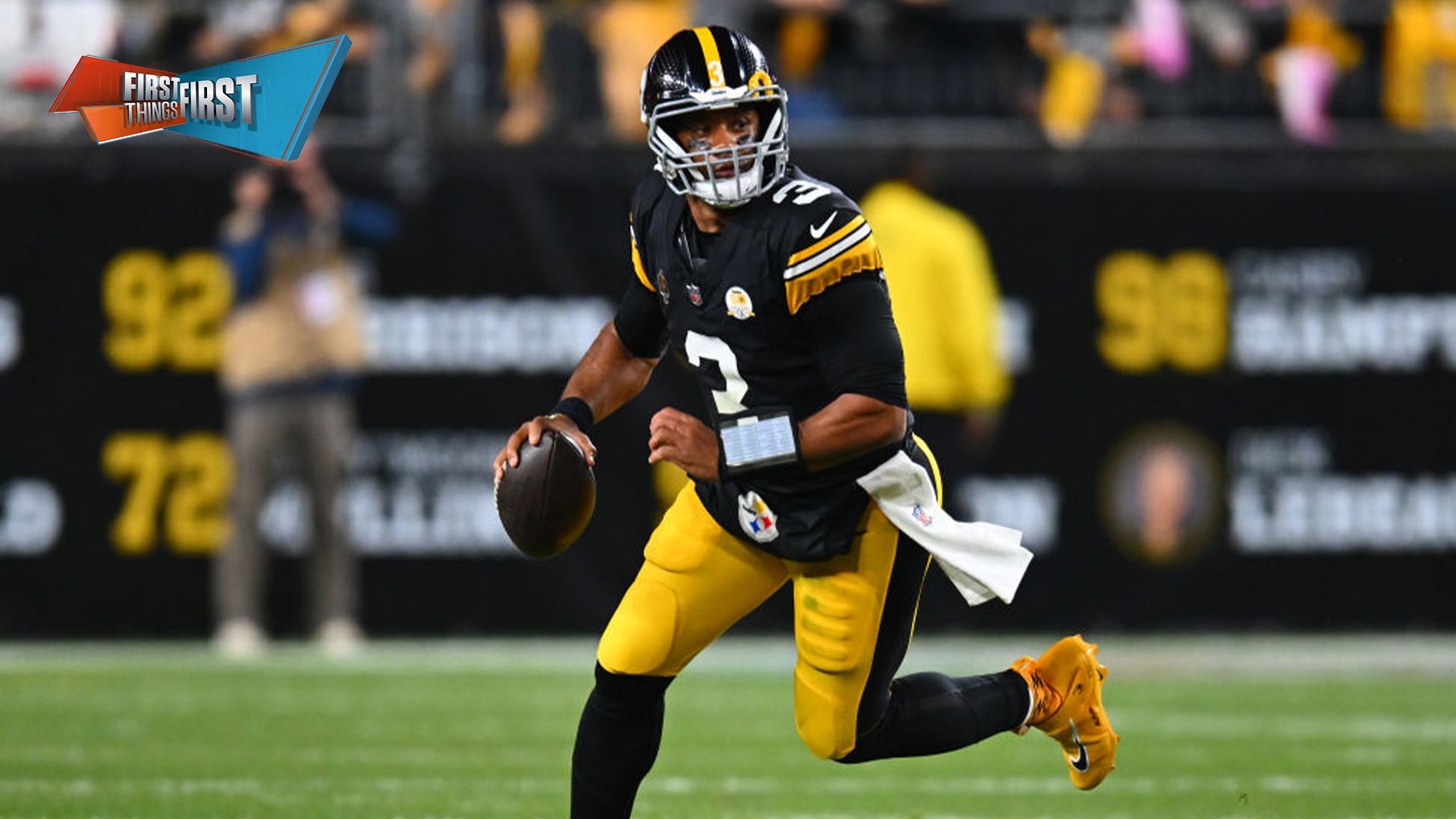 Is Russell Wilson’s three-touchdown Steelers debut something or nothing? | First Things First