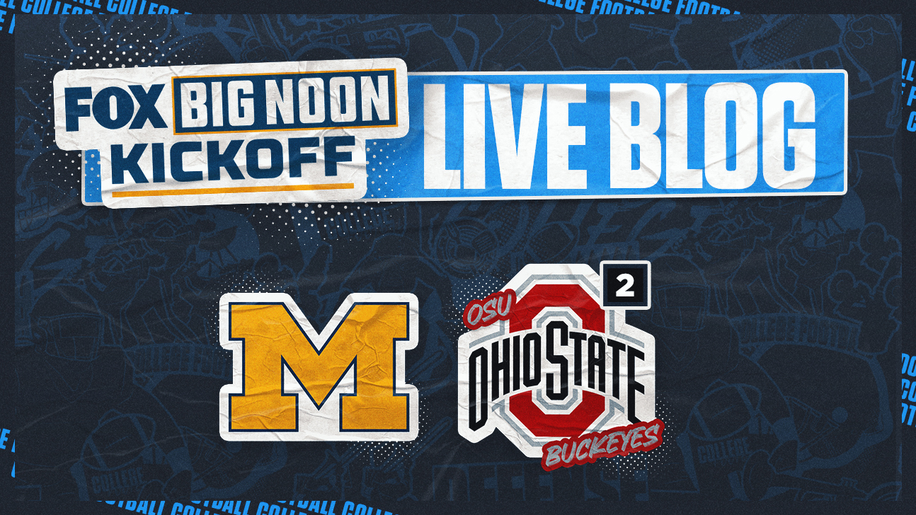 Michigan vs. No. 2 Ohio State live updates: Setting the stage from ‘Big Noon Kickoff’