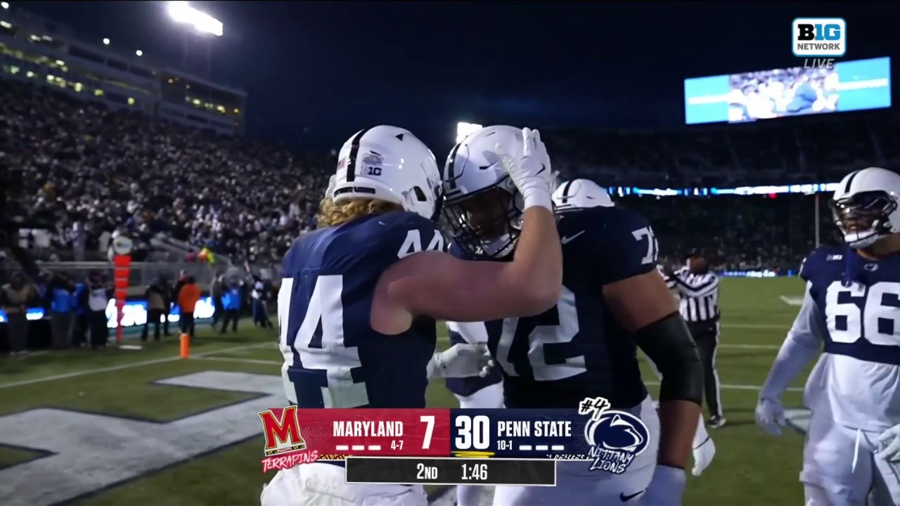 Tyler Warren TD catch gives him most ever for Penn State TE | CFB on FOX