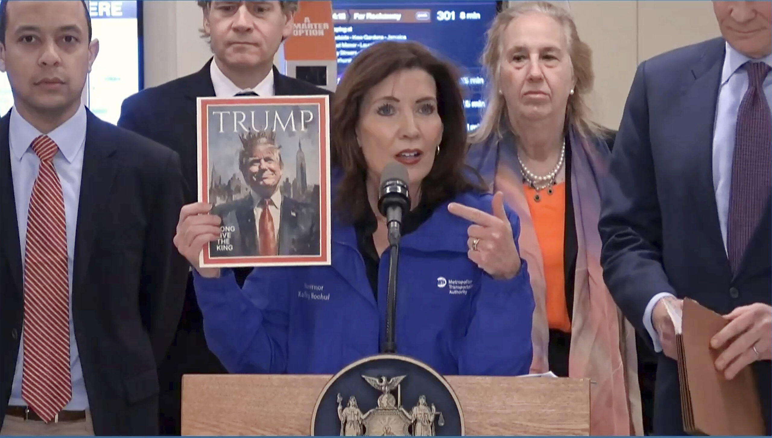 Trump and Hochul discuss Manhattan toll program in White House meeting